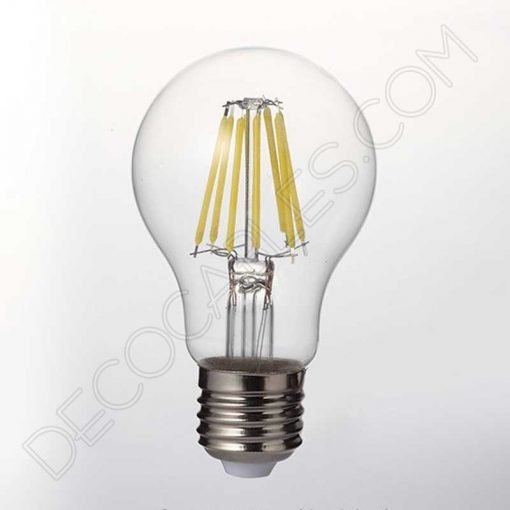 Bombilla filamento led estándar 8W casquillo E27