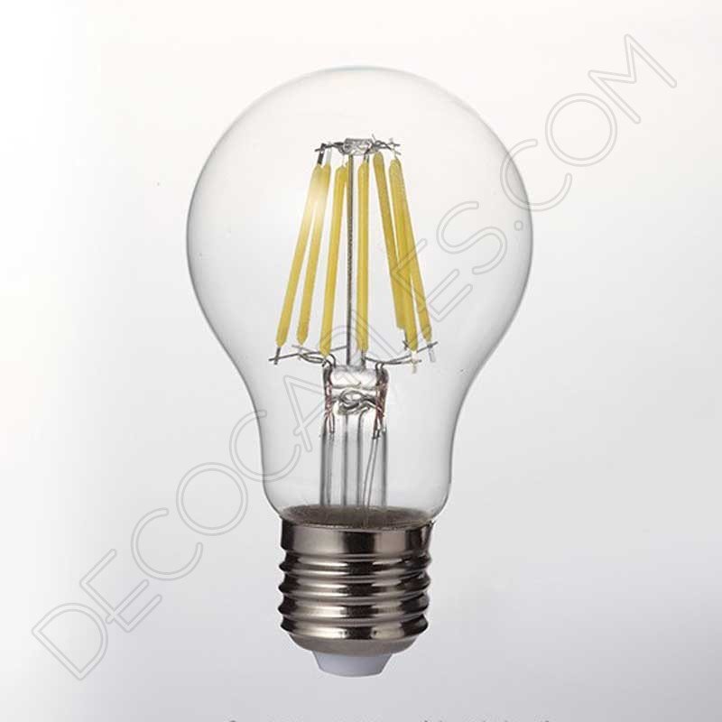 Bombilla filamento led estándar 8W casquillo E27 Bombilla filamento led estándar 8W casquillo E27