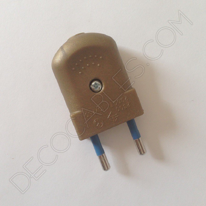 Clavija macho dorada Clavija macho dorada