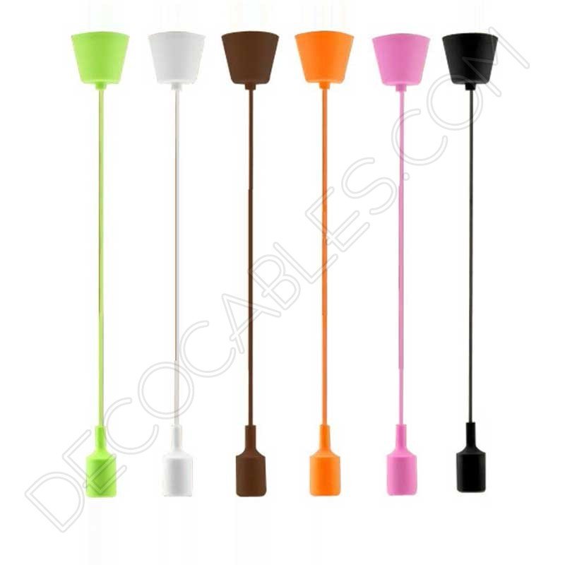 Lámpara colgante de silicona varios colores Lámpara colgante de silicona varios colores