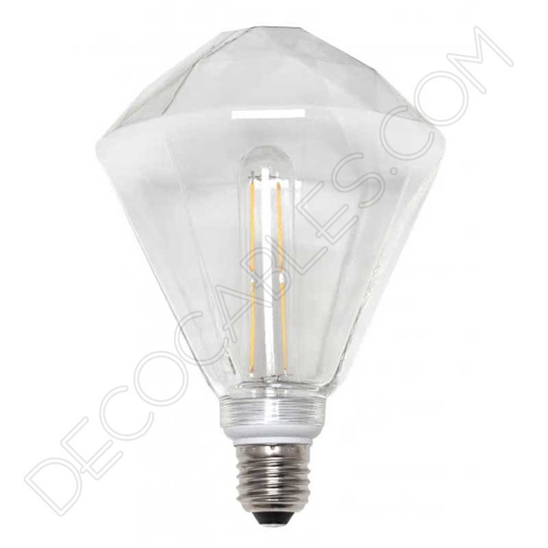 Bombilla filamento led decorativa 4w 2700k modelo Janine E27 transparente 400lm Bombilla filamento led decorativa 4w 2700k modelo Janine E27 transparente 400lm