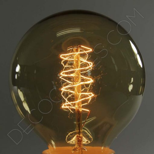 Bombilla Globo de filamento de carbono muelle modelo Edison E27