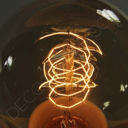 Bombilla Globo de filamento de carbono muelle modelo Edison E27