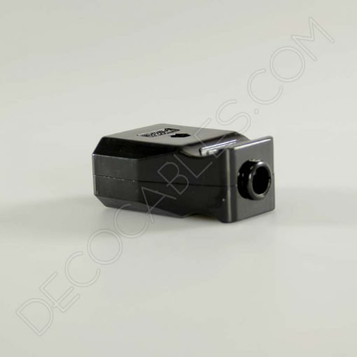 Clavija hembra negra