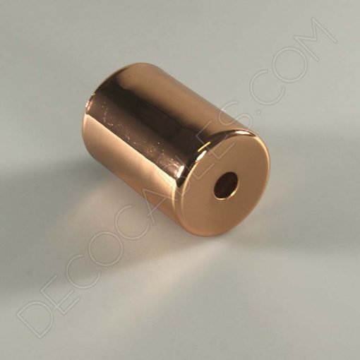 Cubre portalámparas (varios colores) 15 Cubre portalamparas exterior metálico decorativo cobre