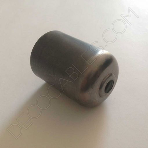 Cubre portalámparas (varios colores) 23 Cubre portalamparas exterior metálico decorativo en acabado hierro para pintar