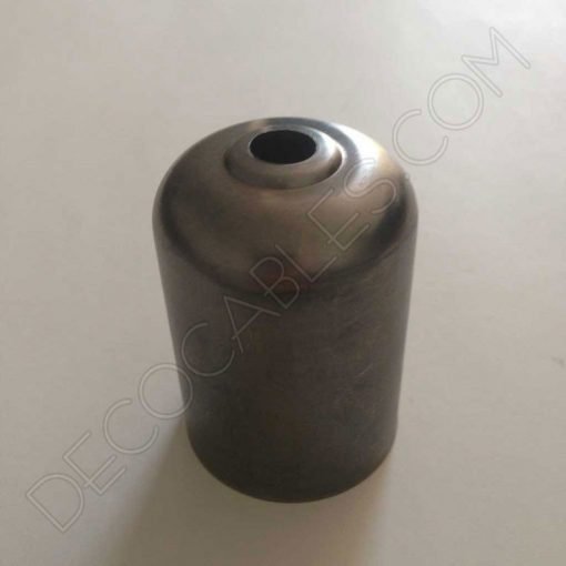 Cubre portalámparas (varios colores) 24 Cubre portalamparas exterior metálico decorativo en acabado hierro para pintar