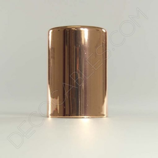 Cubre portalámparas (varios colores) 14 Cubre portalamparas exterior metálico decorativo cobre