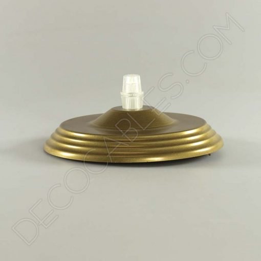 Florón metálico completo para lámpara (varios colores) 9 Florón metálico dorado