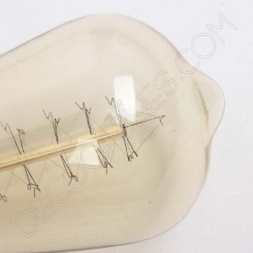 Bombilla Edison vintage pebetero Muelle 3 Bombilla Pebetero de filamento de carbono muelle modelo Edison E27