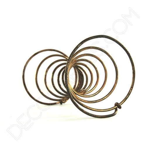 Pie de lámpara modelo muelle