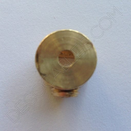 Sujeción techo para cable (varios colores) 13 Sujeción de techo para cable dorada