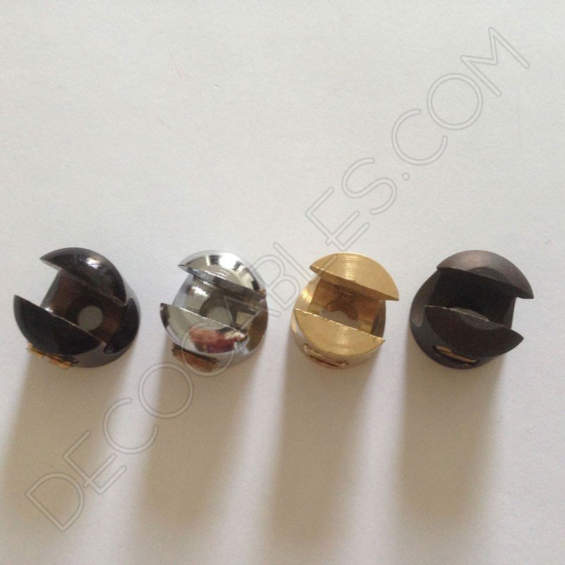 Sujeción metálica para cables de varios colores Sujeción metálica para cables de varios colores