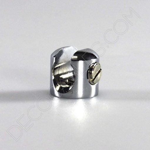 Sujeción techo para cable (varios colores) 7 Sujeción de techo para cable cromada