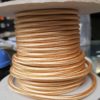 Cable textil eléctrico (Dorado) 1