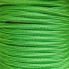 Cable textil eléctrico (Verde claro) 1 Cable eléctrico textil redondo verde claro