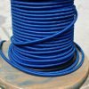 Cable textil eléctrico (Azul) 2 Cable eléctrico redondo de tela de color azul