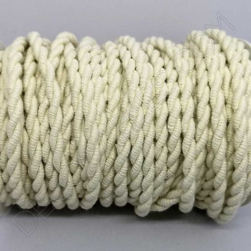 Cable trenzado (Algodón) 4 cable eléctrico trenzado color algodón