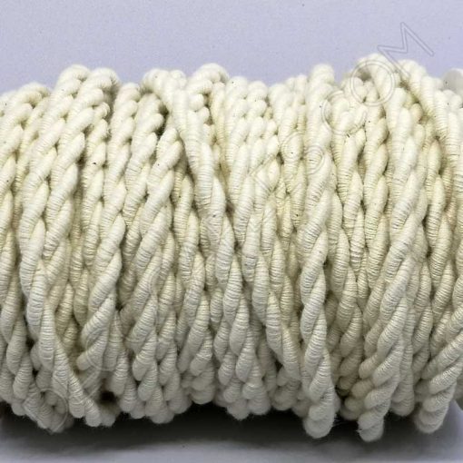 Cable trenzado (Algodón) 5 cable eléctrico trenzado color algodón