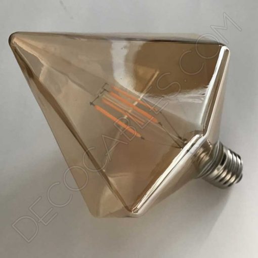 Bombilla Led filamento pirámide 3 Bombilla filamento led pirámide E27