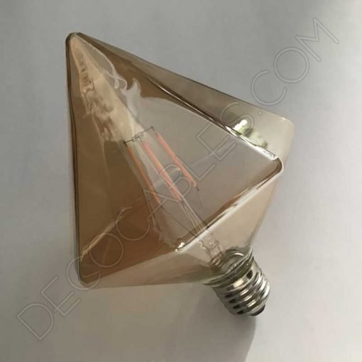 Bombilla filamento led pirámide E27