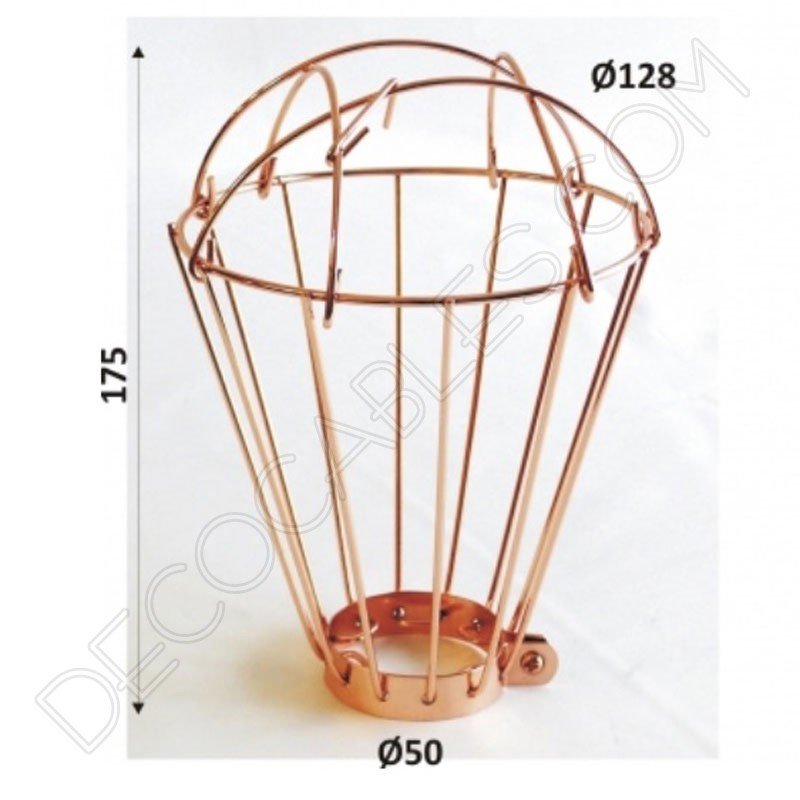 Jaula industrial para lámparas colgantes Jaula industrial para lámparas colgantes