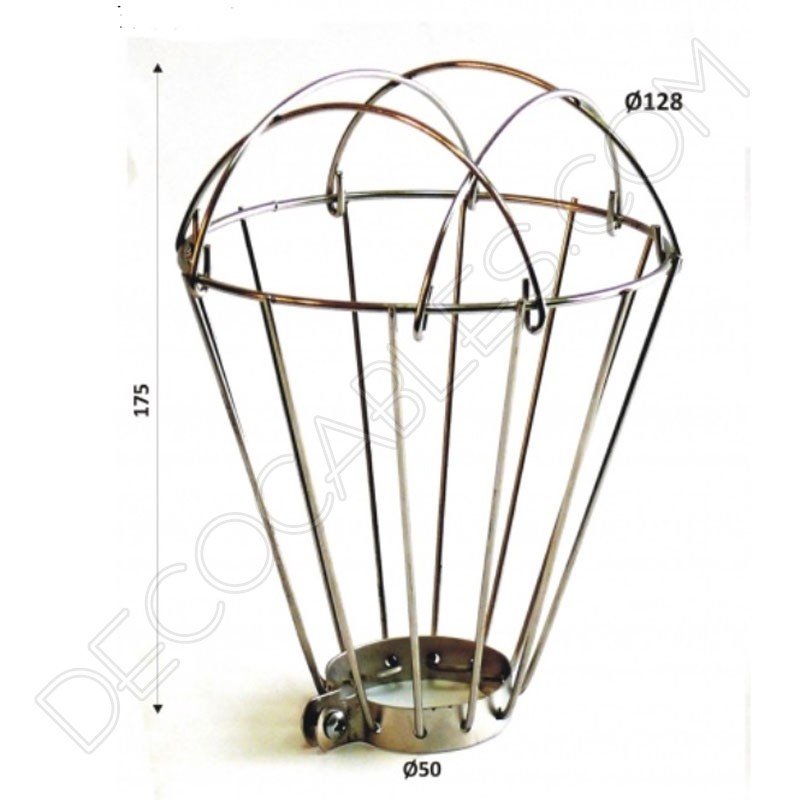 Jaula industrial para lámparas colgantes Jaula industrial para lámparas colgantes