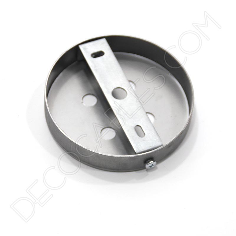 Soporte florón de techo para lámpara de 4 salidas acabado hierro para pintar Soporte florón de techo para lámpara de 4 salidas acabado hierro para pintar