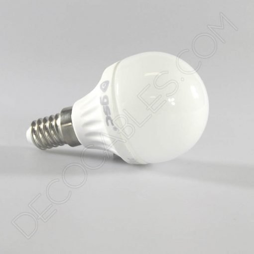 Bombilla Led esférica 4W E27 y E14 4 Bombilla esférica led E14