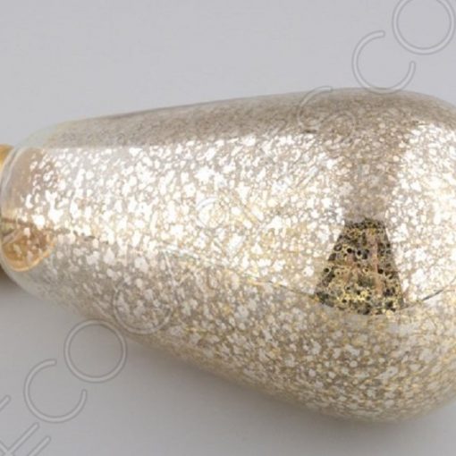 Bombilla Pebetero de filamento de carbono dorada modelo Marconi E27