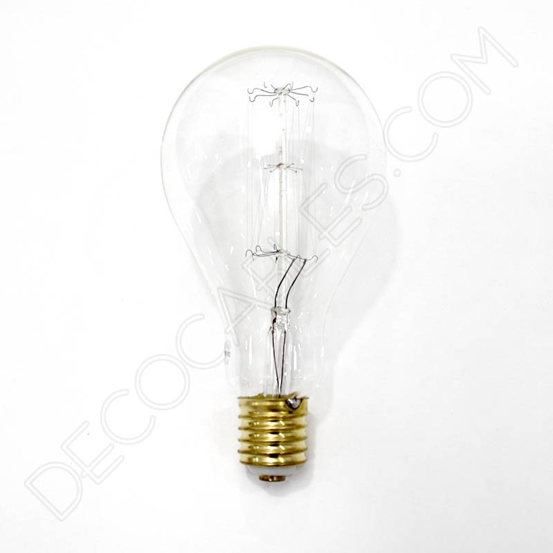 Bombilla Rústica de filamento de carbono rayada modelo Edison XL E40 Bombilla Rústica de filamento de carbono rayada modelo Edison XL E40