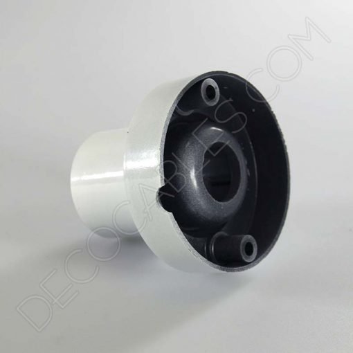 Portalámparas zócalo blanco de baquelita