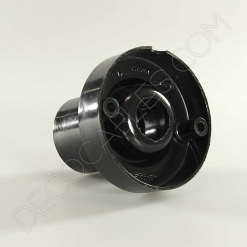 Portalámparas zócalo negro de baquelita