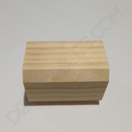 Cubre portalámparas madera cuadrado biselado 3 Cubre portalamparas exterior en madera decorativo modelo biselado