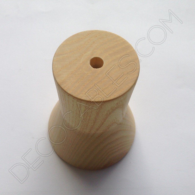 Cubre portalamparas exterior en madera decorativo modelo foco Cubre portalamparas exterior en madera decorativo modelo foco