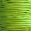 Cable textil eléctrico (Verde Lima) 5 Cable eléctrico redondo de tela de color verde lima