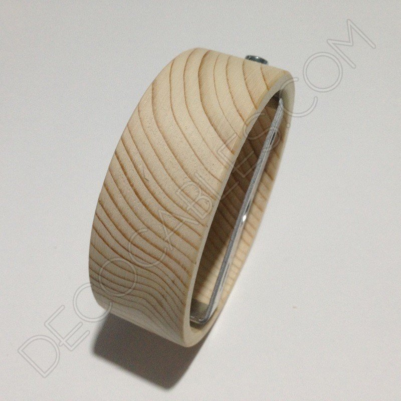 Soporte florón de techo para lámpara de madera Soporte florón de techo para lámpara de madera