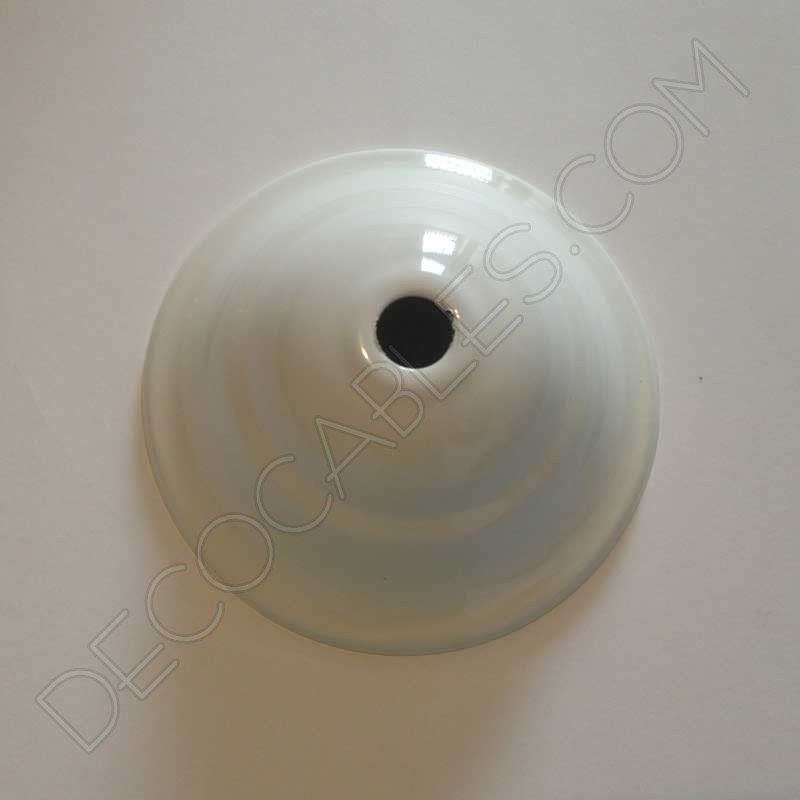 Florón para lámpara blanco Florón para lámpara blanco