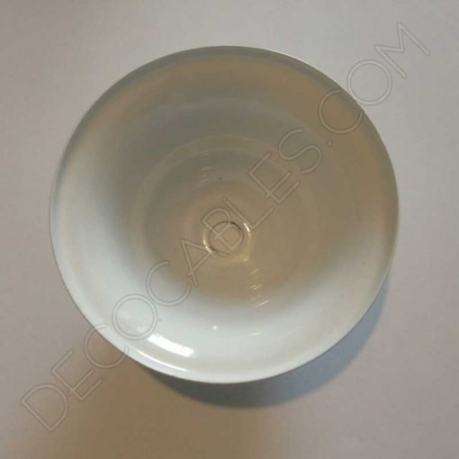 Florón Metálico para Lámpara (Varios colores) 10 Florón para lámpara blanco