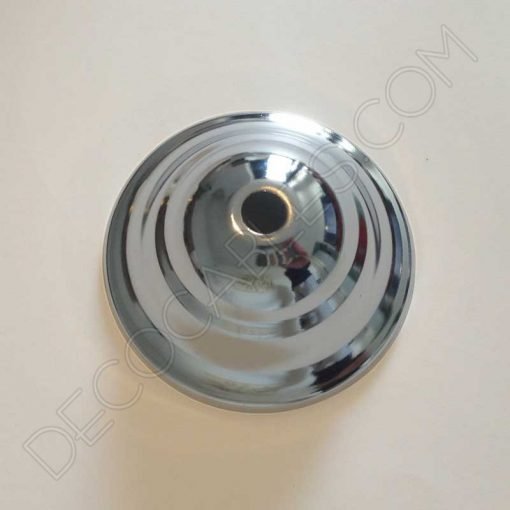 Florón Metálico para Lámpara (Varios colores) 9 Florón para lámpara cromado