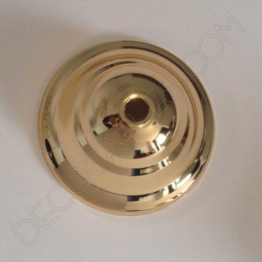 Florón Metálico para Lámpara (Varios colores) 6 Florón para lámpara dorado