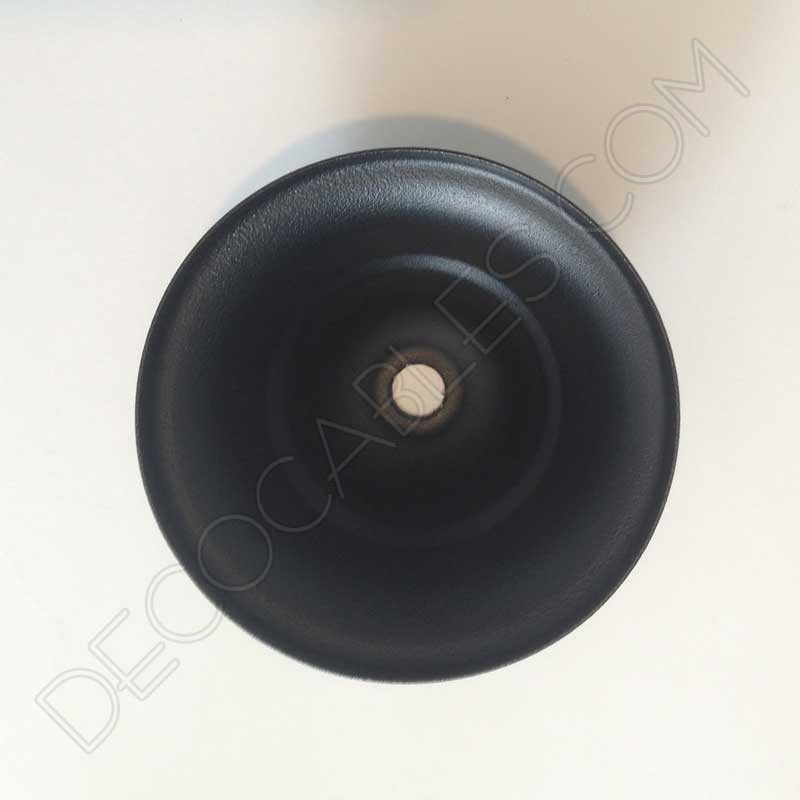 Florón para lámpara negro Florón para lámpara negro