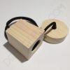 Lámpara Colgante Madera modelo Pirámide 3 Lámpara colgante en madera con cable textil modelo trapecio