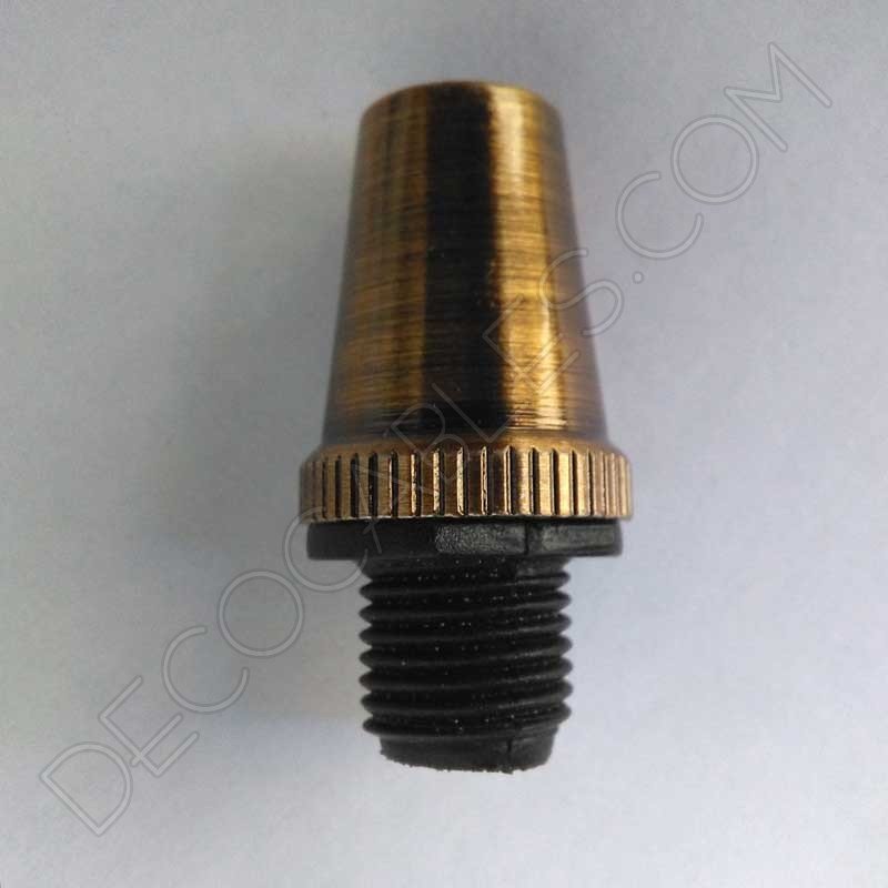 Presa cables metálicos color anticuario Presa cables metálicos color anticuario