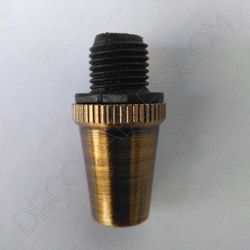 Presa cables metálicos color anticuario Presa cables metálicos color anticuario