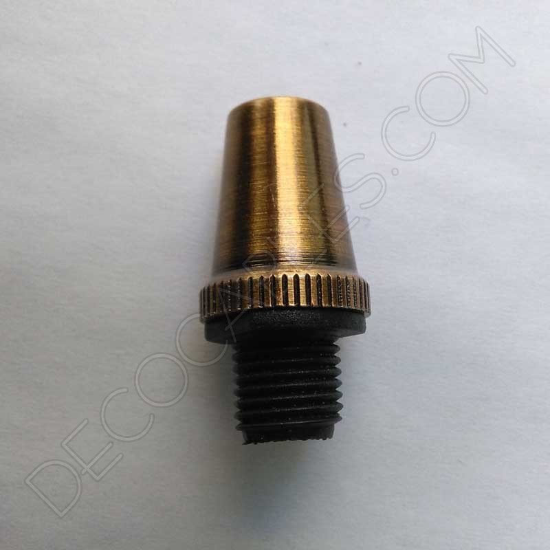 Presa cables metálicos color anticuario Presa cables metálicos color anticuario