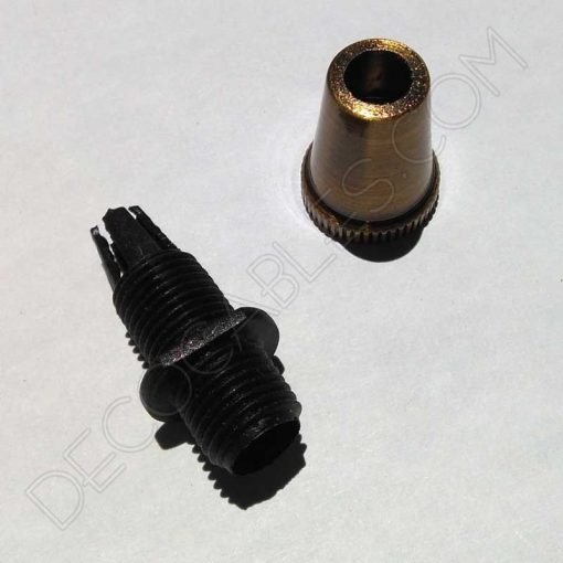 Presa cables metálicos (varios colores) 20 Presa cables metálicos color anticuario