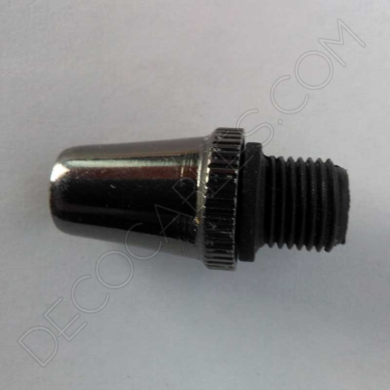 Presa cables metálicos en color negro Presa cables metálicos en color negro