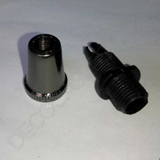 Presa cables metálicos (varios colores) 13 Presa cables metálicos en color negro