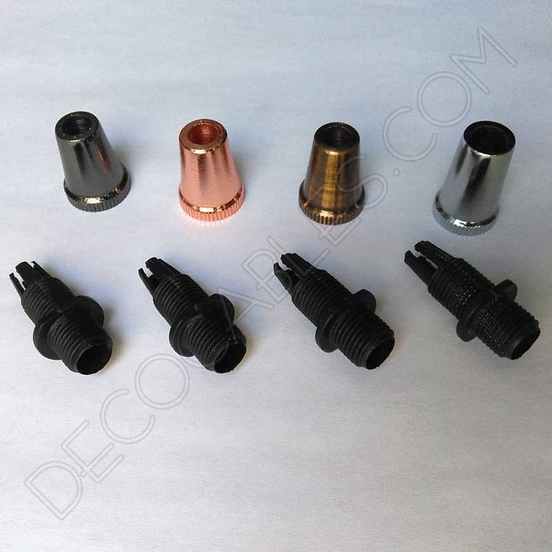 Presa cables metálicos en varios colores Presa cables metálicos en varios colores